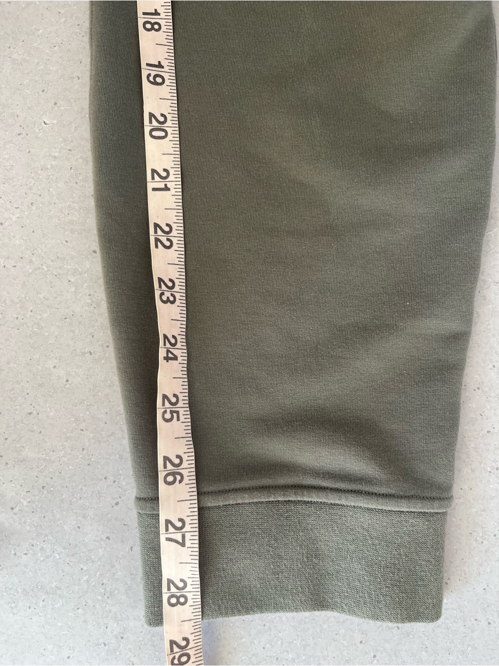 Lululemon City Sweat Jogger Pants Mens M Green Stretch French Terry Athletic Gym - Picture 7 of 10